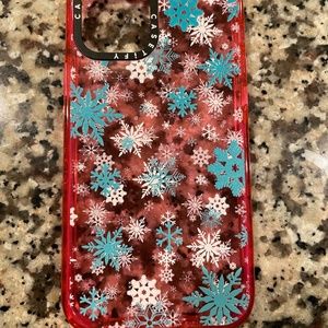12 Pro Snowflake Casetify Case